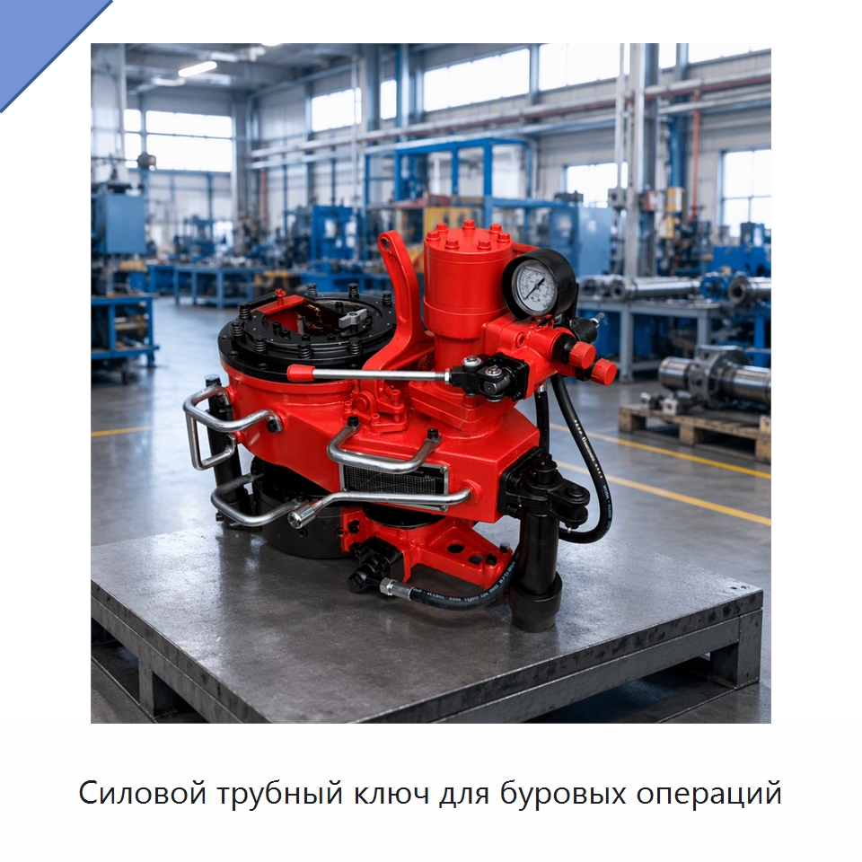 Силовой трубный ключ для буровых операций — Горнодобывающее оборудование