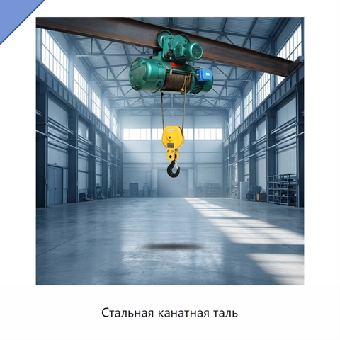 Стальная канатная таль