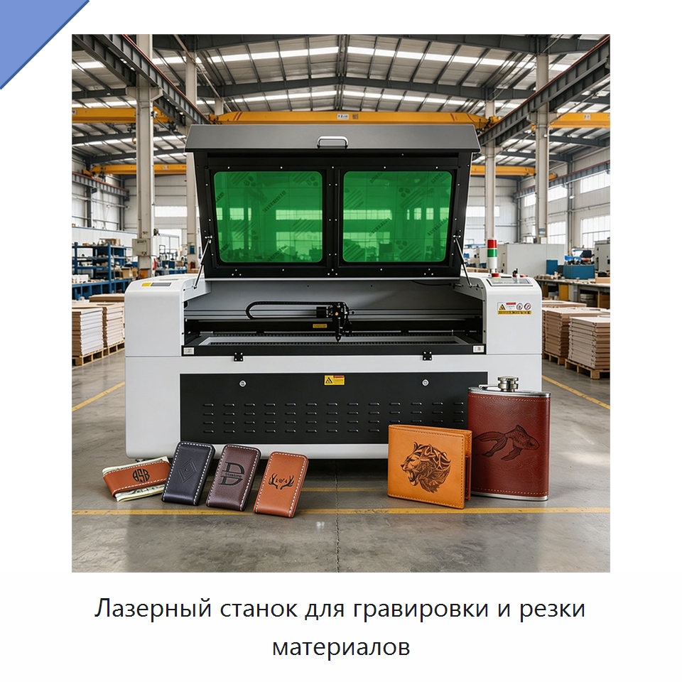 Лазерный станок для гравировки и резки материалов — Лазерные гравировальные станки