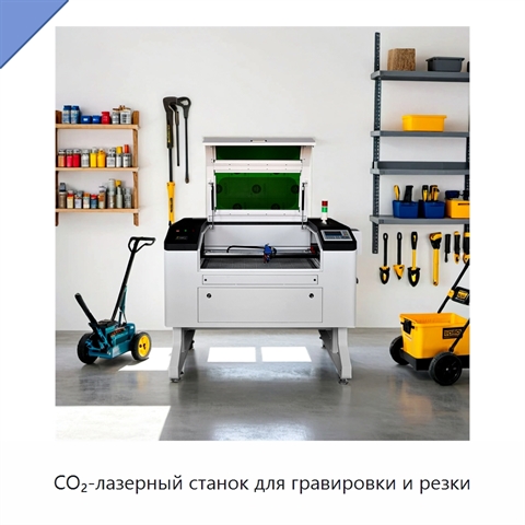 CO₂-лазерный станок для гравировки и резки