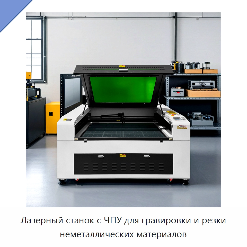 Лазерный станок с ЧПУ для гравировки и резки неметаллических материалов — Станки лазерной резки