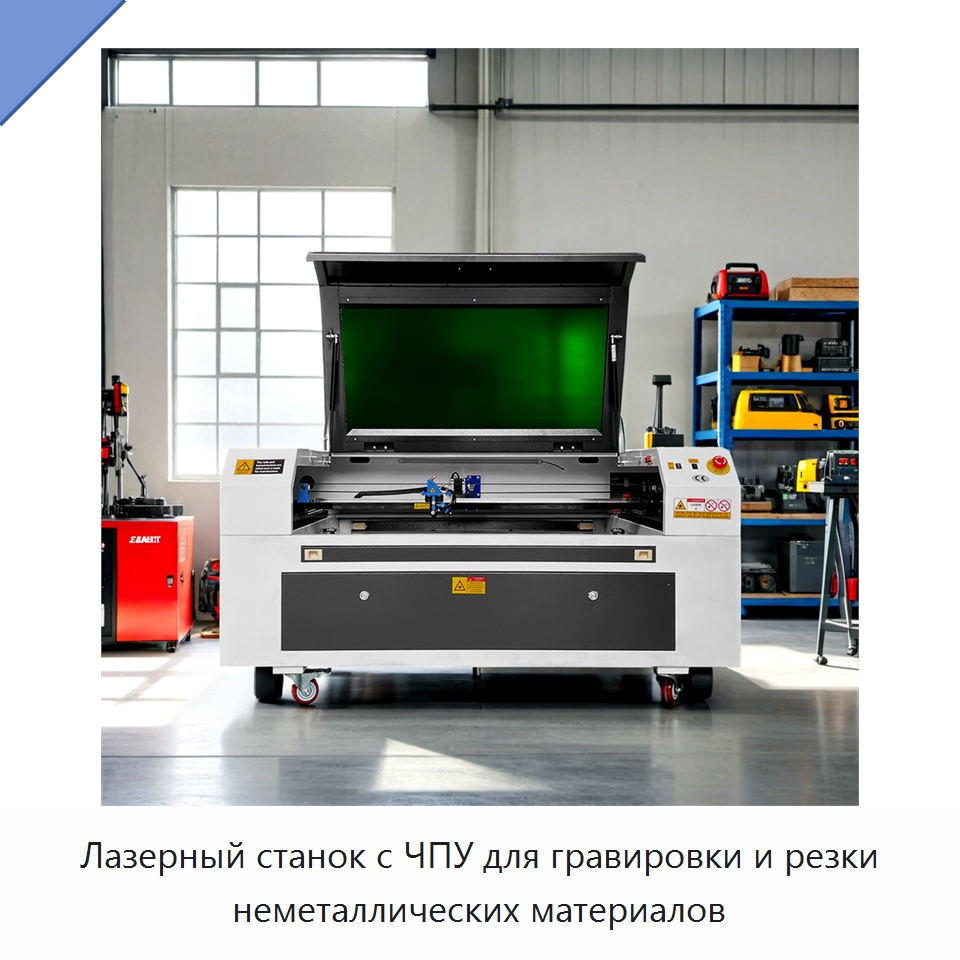 Лазерный станок с ЧПУ для гравировки и резки неметаллических материалов — Станки лазерной резки