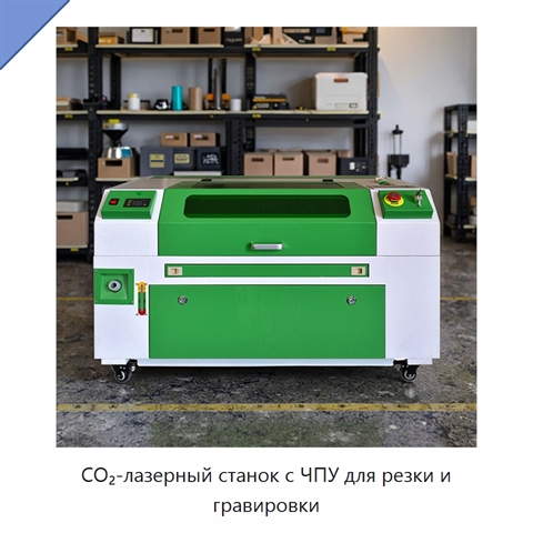 CO₂-лазерный станок с ЧПУ для резки и гравировки