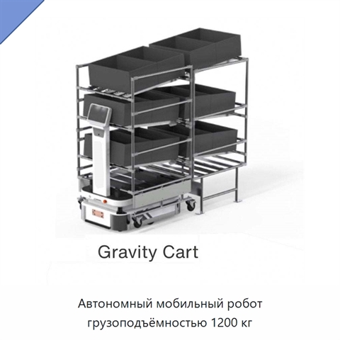 Автономный мобильный робот грузоподъёмностью 1200 кг