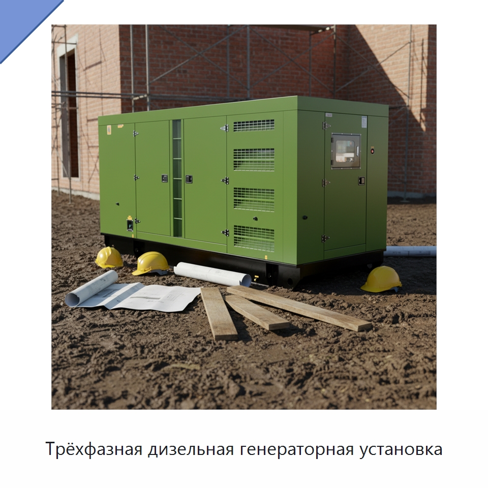 Трёхфазная дизельная генераторная установка — Дизельные генераторы