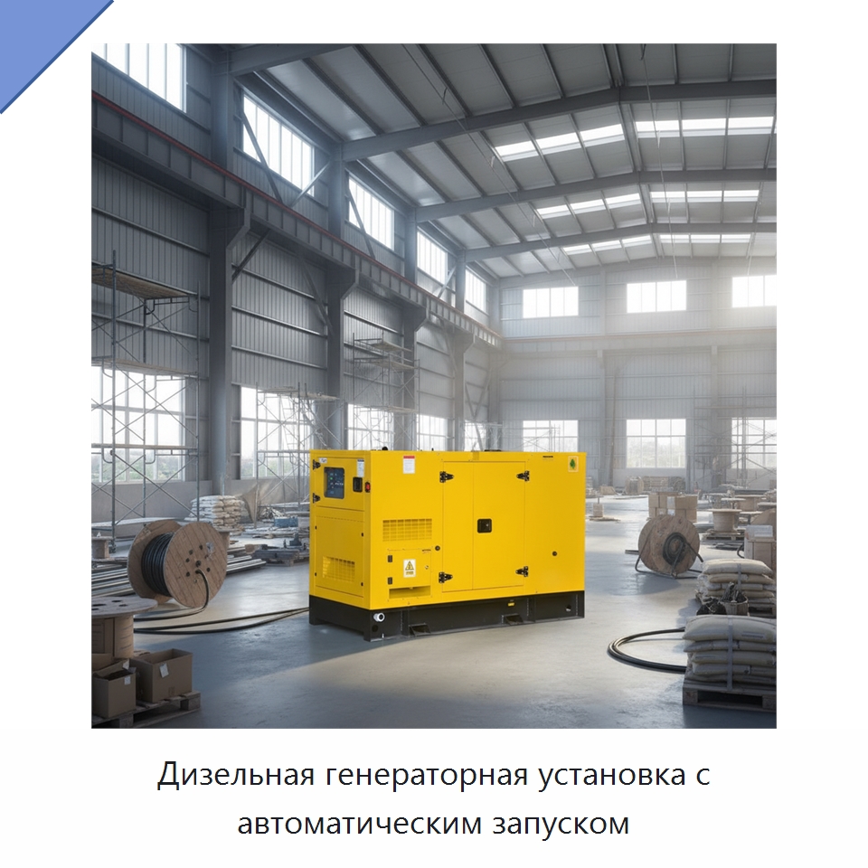 Дизельная генераторная установка с автоматическим запуском — Дизельные генераторы