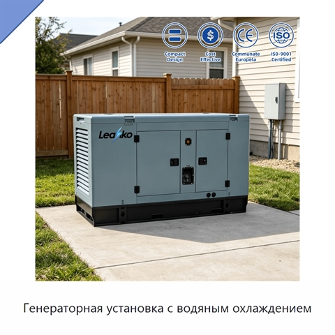 Генераторная установка с водяным охлаждением