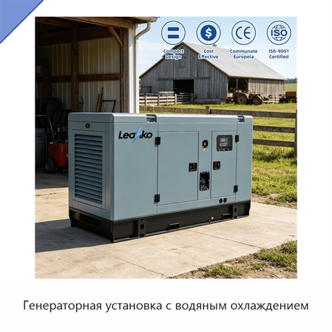 Генераторная установка с водяным охлаждением