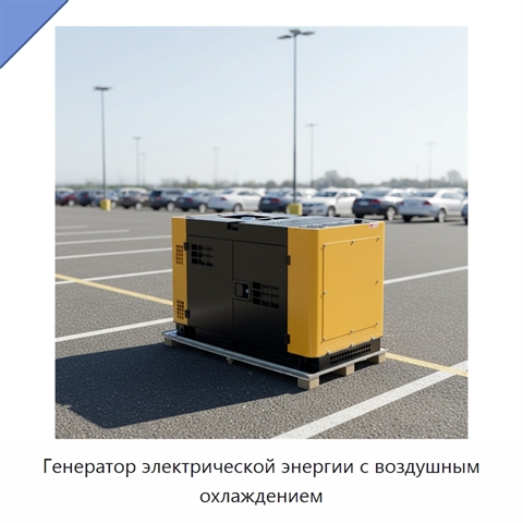 Генератор электрической энергии с воздушным охлаждением