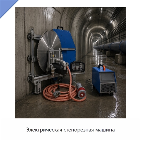 Электрическая стенорезная машина