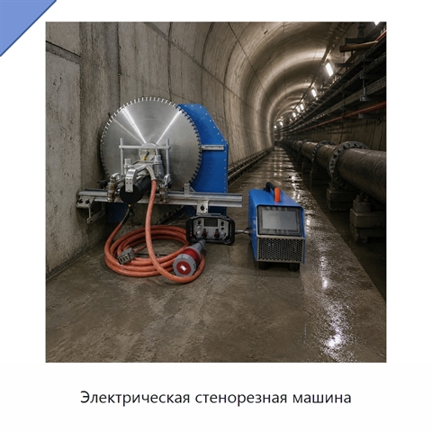 Электрическая стенорезная машина