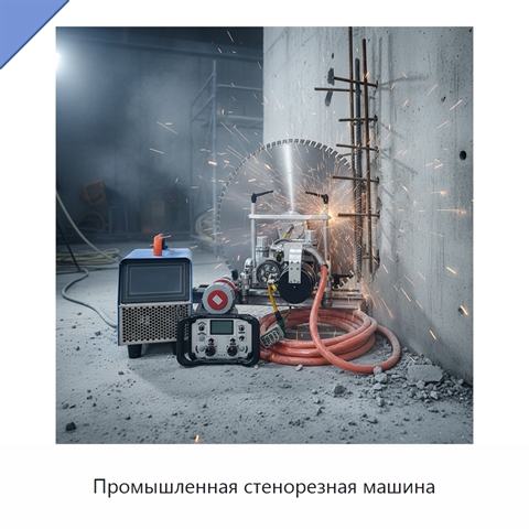 Промышленная стенорезная машина