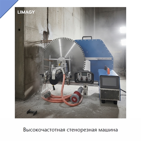 Высокочастотная стенорезная машина