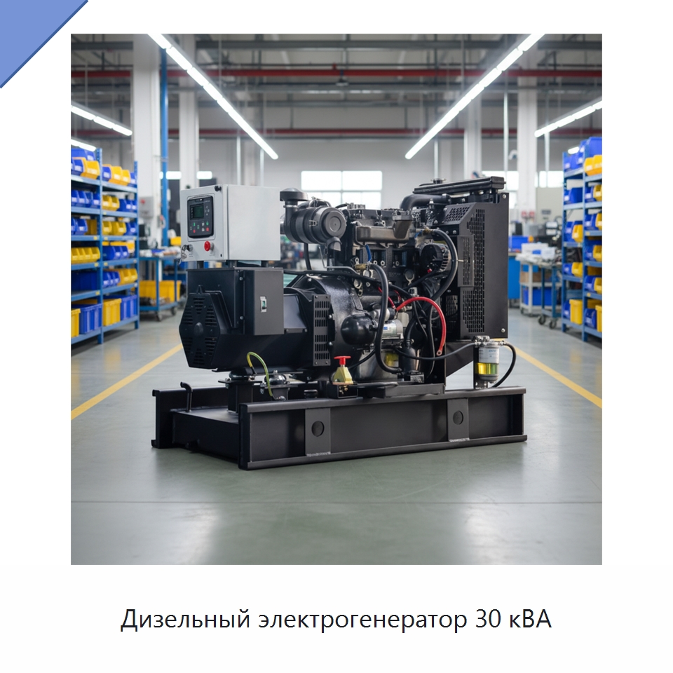 Дизельный электрогенератор 30 кВА — Дизельные генераторы