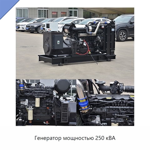 Генератор мощностью 250 кВА