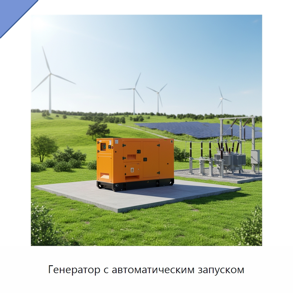 Генератор с автоматическим запуском — Дизельные генераторы