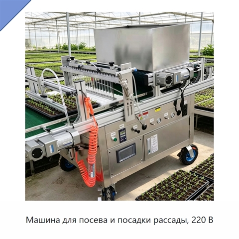Машина для посева и посадки рассады, 220 В