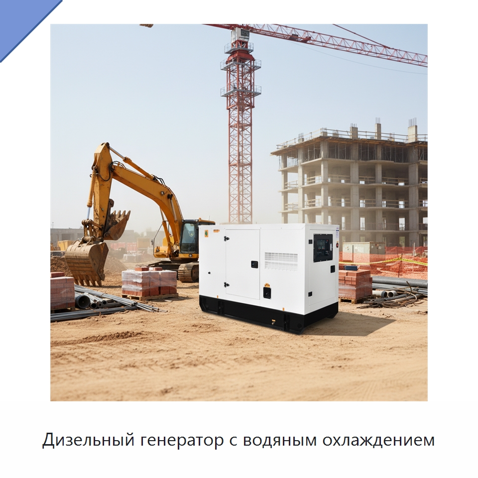 Дизельный генератор с водяным охлаждением — Дизельные генераторы
