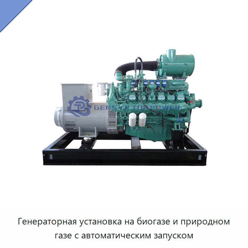 Генераторная установка на биогазе и природном газе с автоматическим запуском — Газотурбинные генераторы