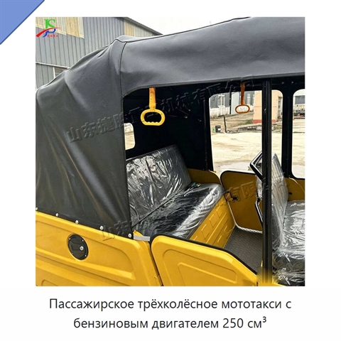 Пассажирское трёхколёсное мототакси с бензиновым двигателем 250 см³