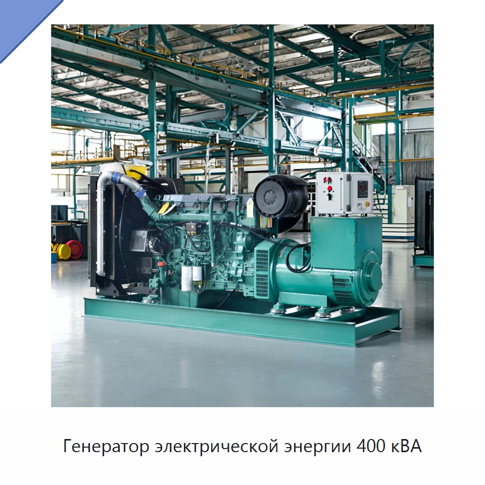 Генератор электрической энергии 400 кВА — Дизельные генераторы