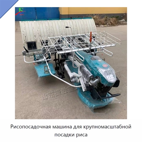 Рисопосадочная машина для крупномасштабной посадки риса