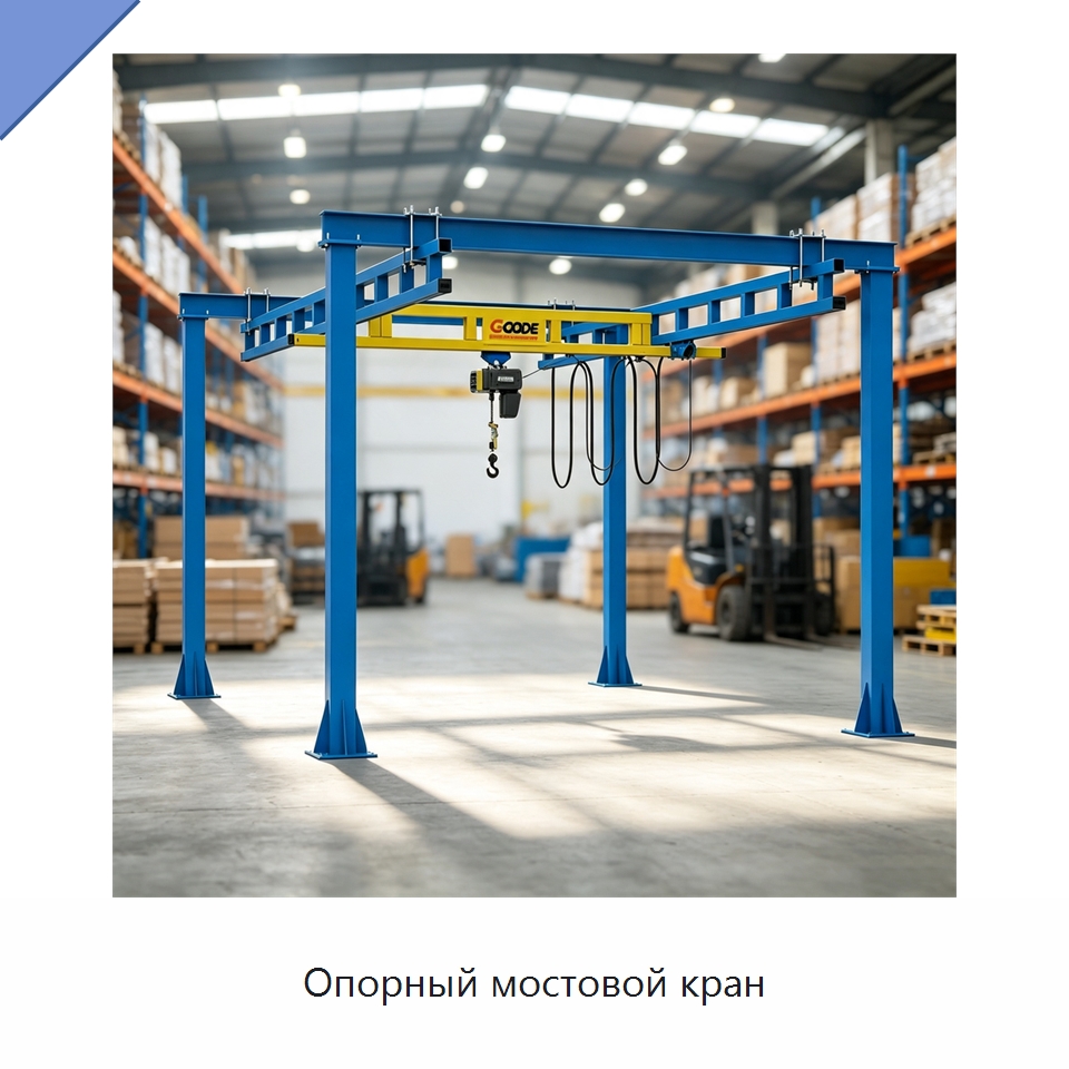 Опорный мостовой кран — Краны