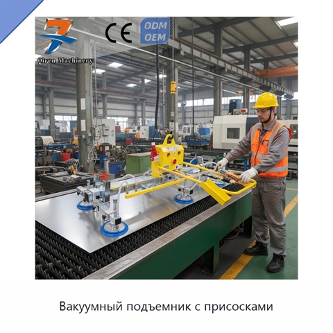 Вакуумный подъемник с присосками