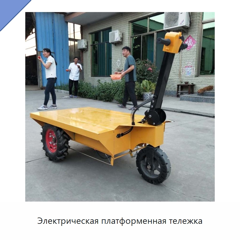 Электрическая платформенная тележка — Специальная строительная техника