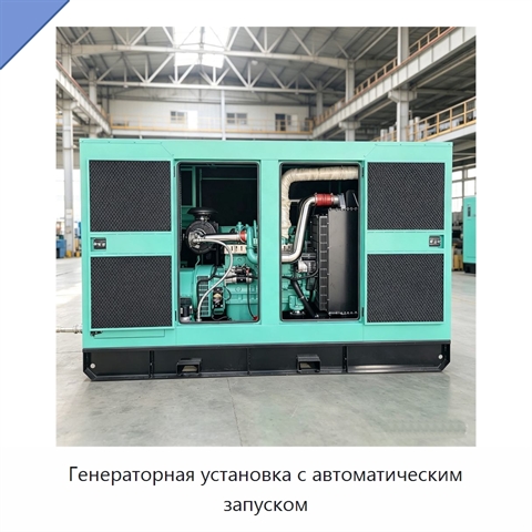 Генераторная установка с автоматическим запуском