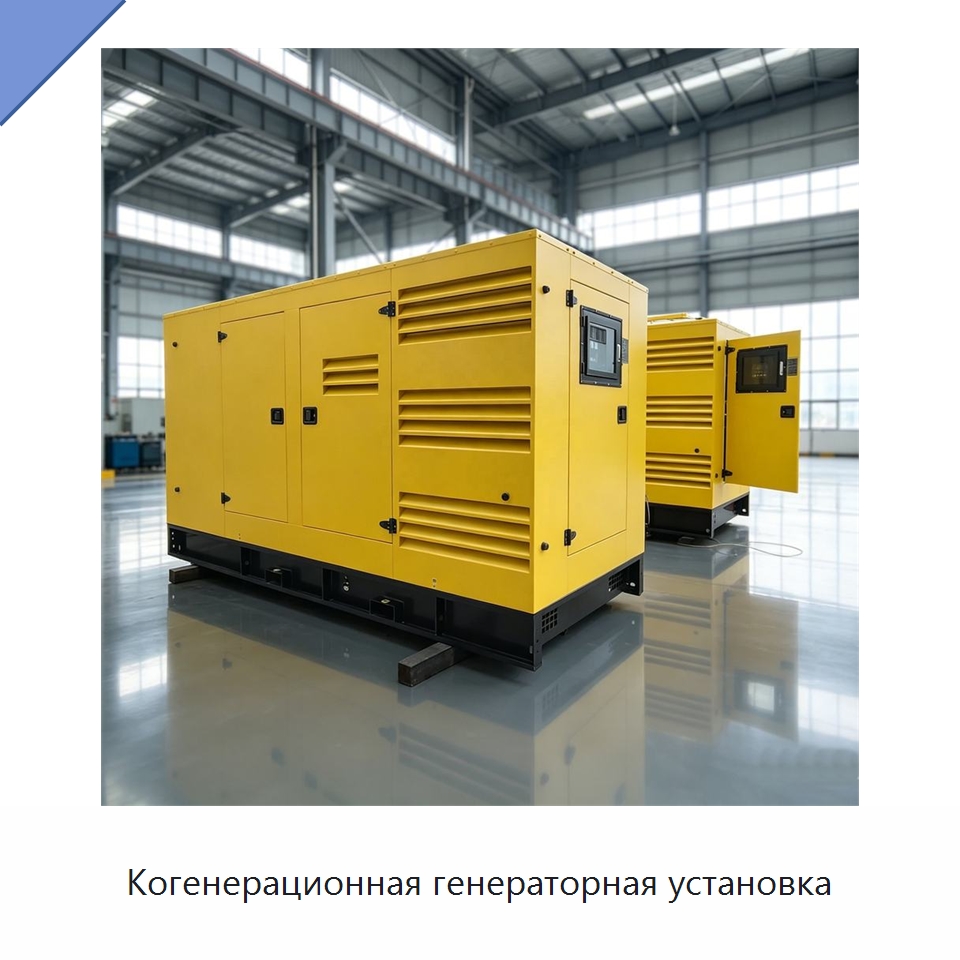 Когенерационная генераторная установка — Газотурбинные генераторы