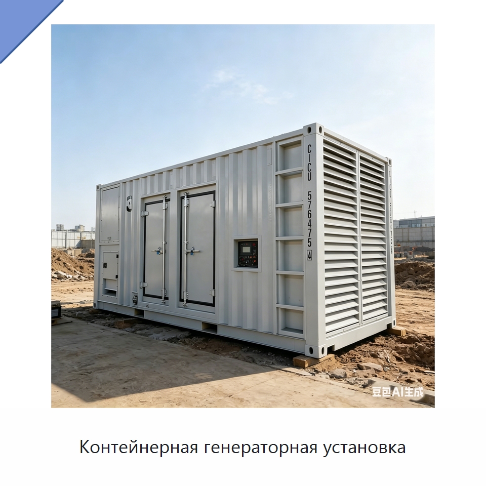 Контейнерная генераторная установка — Газотурбинные генераторы