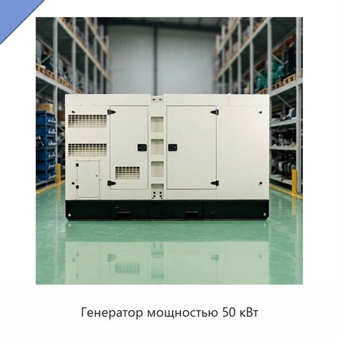 Генератор мощностью 50 кВт