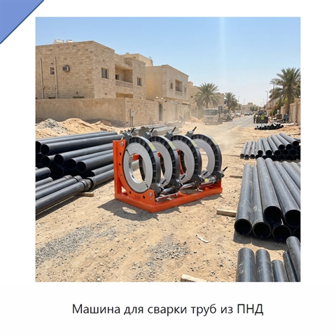 Машина для сварки труб из ПНД