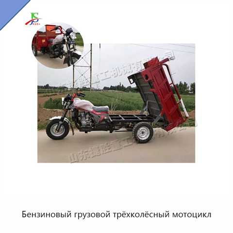 Бензиновый грузовой трёхколёсный мотоцикл