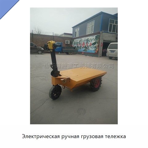 Электрическая ручная грузовая тележка
