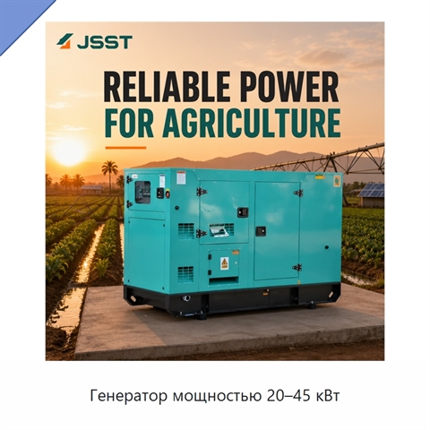 Генератор мощностью 20–45 кВт