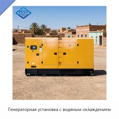 Генераторная установка с водяным охлаждением