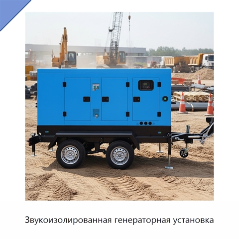 Звукоизолированная генераторная установка