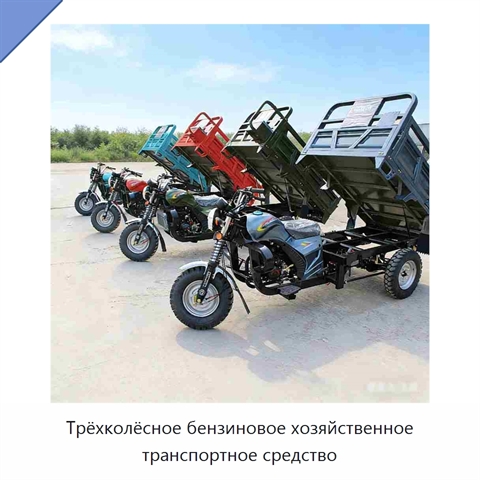Трёхколёсное бензиновое хозяйственное транспортное средство