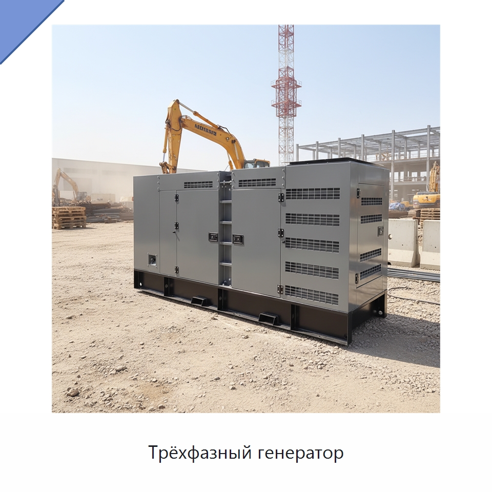 Трёхфазный генератор — Дизельные генераторы