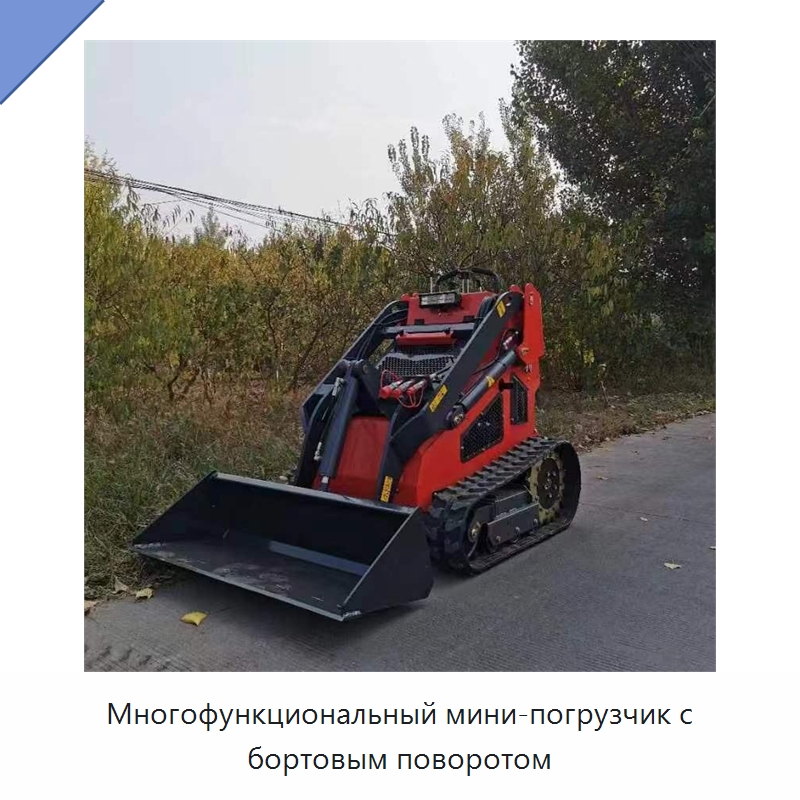 Многофункциональный мини-погрузчик с бортовым поворотом — Специальная строительная техника