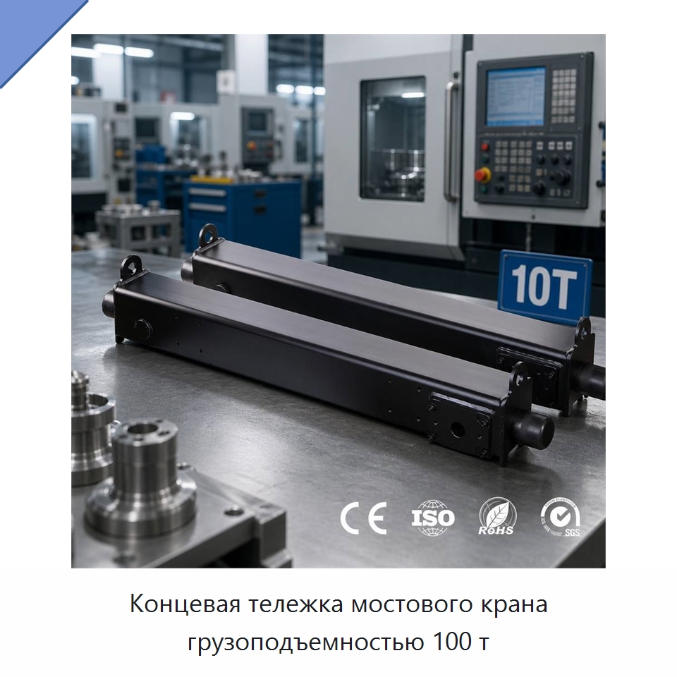 Концевая тележка мостового крана грузоподъемностью 100 т — Краны