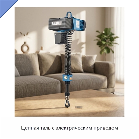 Цепная таль с электрическим приводом
