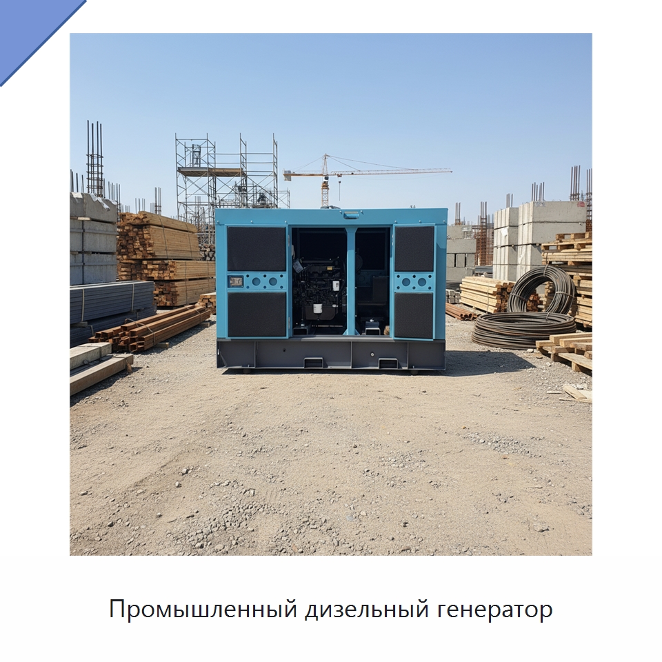 Промышленный дизельный генератор — Дизельные генераторы