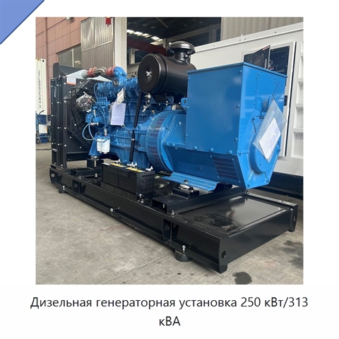 Дизельная генераторная установка 250 кВт/313 кВА