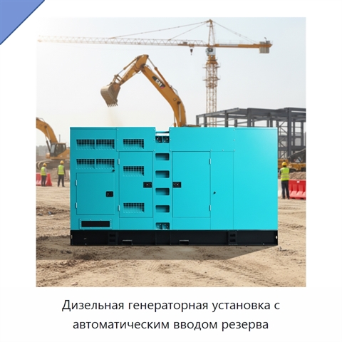 Дизельная генераторная установка с автоматическим вводом резерва
