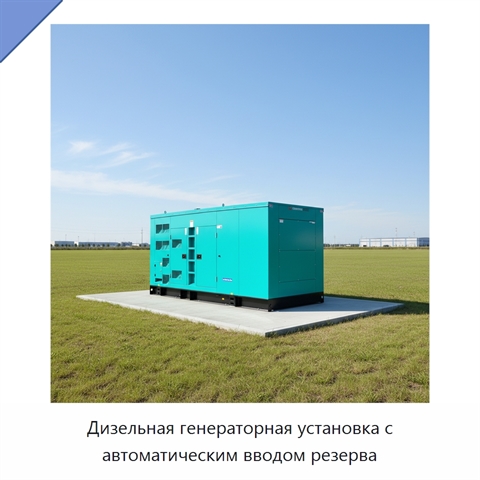 Дизельная генераторная установка с автоматическим вводом резерва