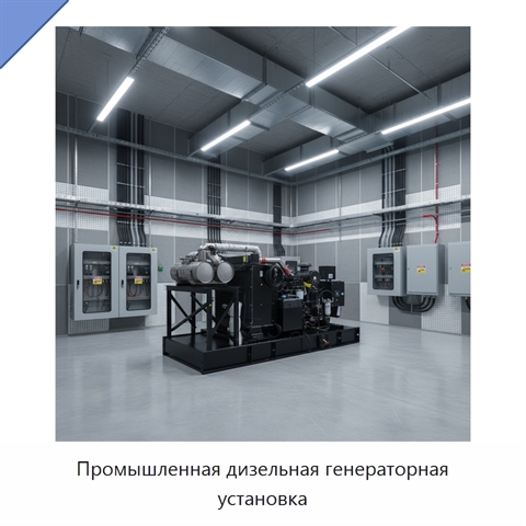 Промышленная дизельная генераторная установка