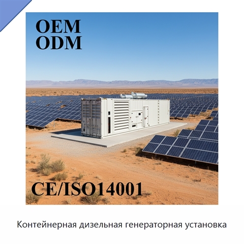 Контейнерная дизельная генераторная установка